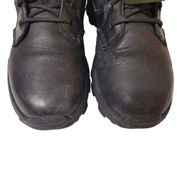 NWT 5.11 Tactical Men\'s Black Boots Zip Side Size 8